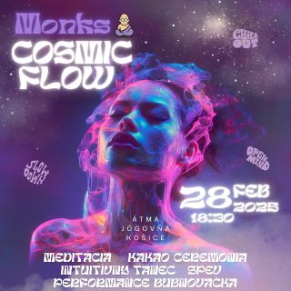 Monks Cosmic Flow rastie! Opäť sme prekonali rekord v návštevnosti 🎉 Posledný Monks Cosmic Flow bol neskutočný – energia,...