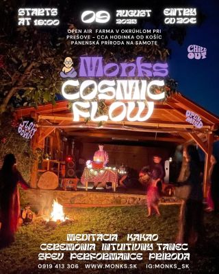 Kamaráti Monksáci 🌞 Zdalo sa, že Monks Cosmic Flow si cez leto dá pauzu… ale vesmír to zariadil inak ✨ Tancujeme už 9....